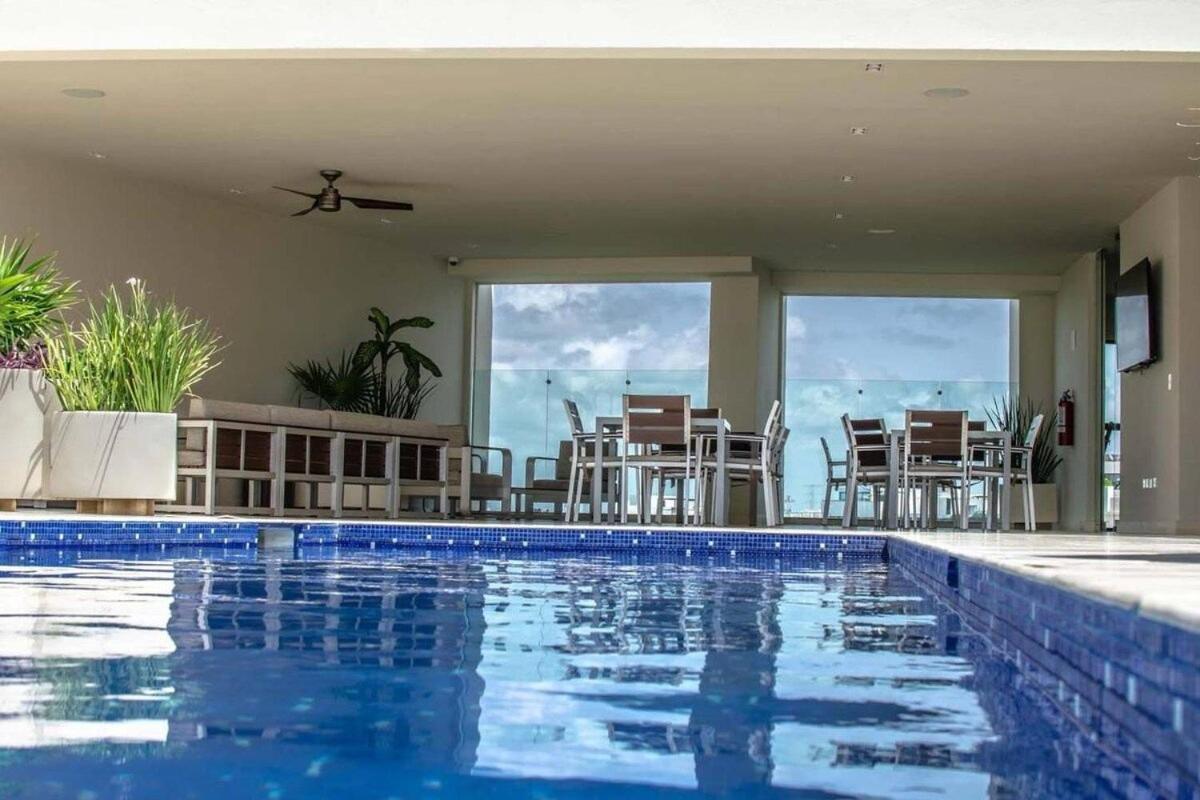 דירות פלאייה דל כרמן 1 Rec. | A Pasos De La Playa | Roof C/Vista Al Mar מראה חיצוני תמונה