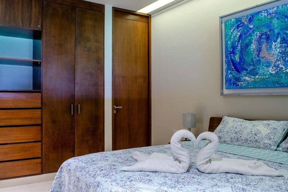 דירות פלאייה דל כרמן 1 Rec. | A Pasos De La Playa | Roof C/Vista Al Mar מראה חיצוני תמונה