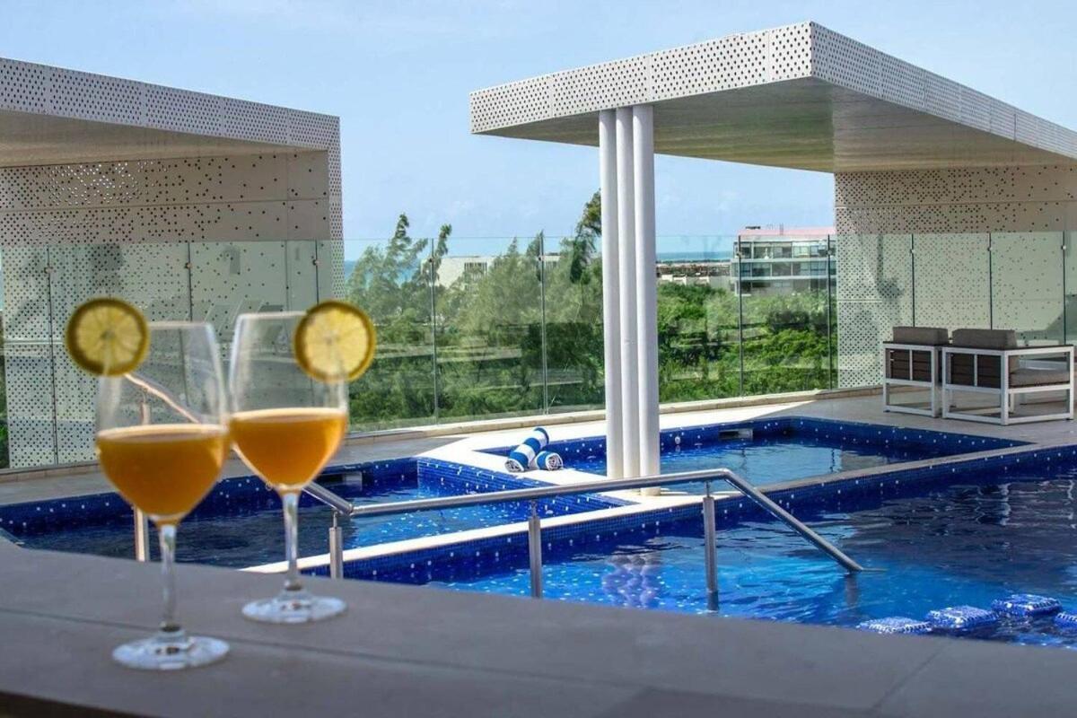 דירות פלאייה דל כרמן 1 Rec. | A Pasos De La Playa | Roof C/Vista Al Mar מראה חיצוני תמונה