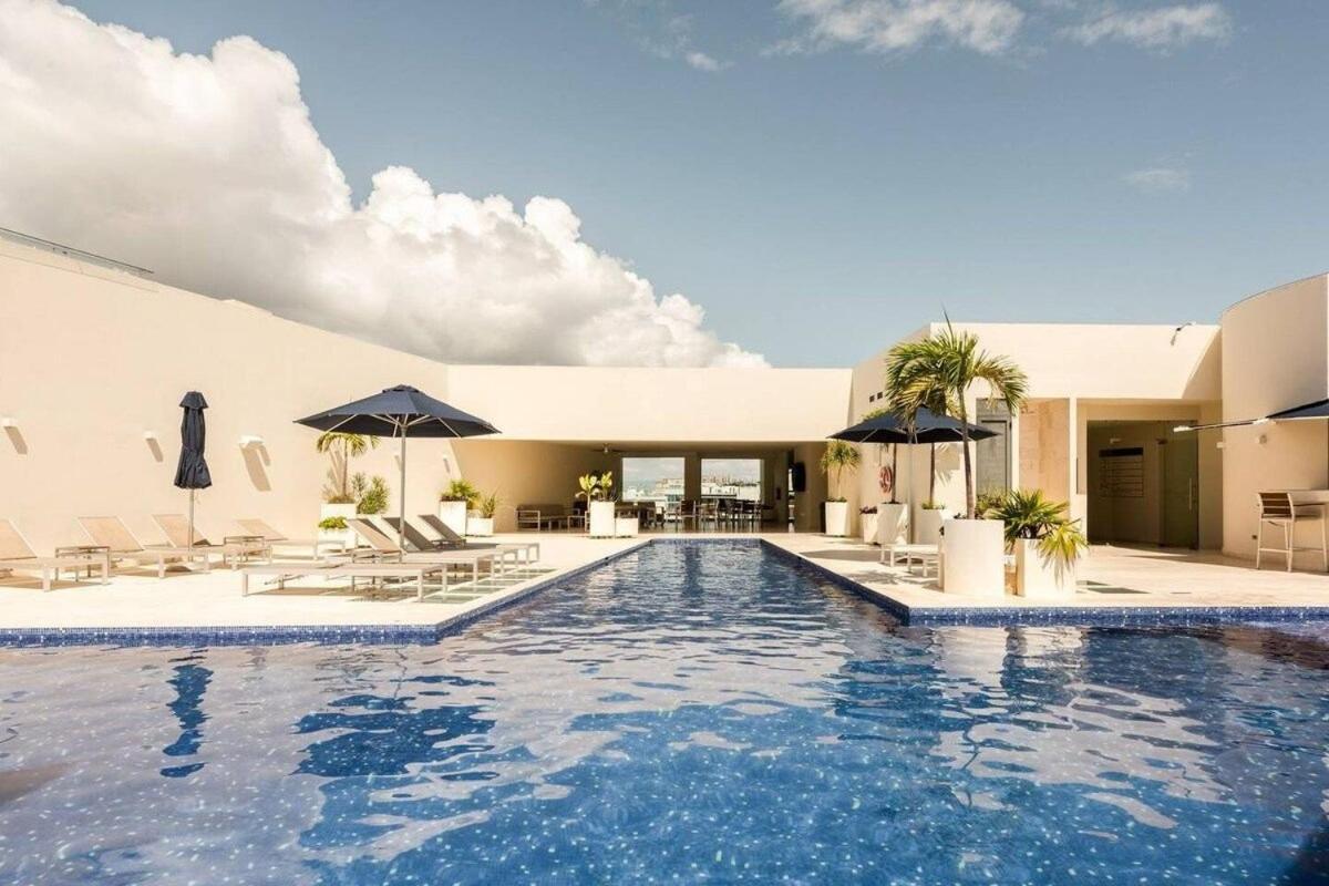 דירות פלאייה דל כרמן 1 Rec. | A Pasos De La Playa | Roof C/Vista Al Mar מראה חיצוני תמונה